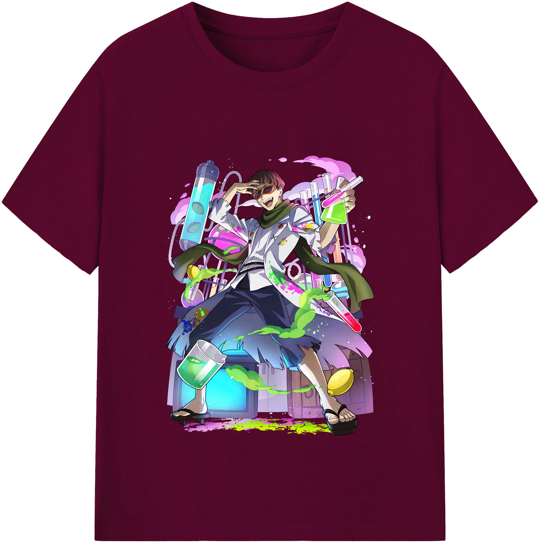 （画像用） 文豪ストレイドッグス Bungo Stray Dogs レディースカジュアルプリントTシャツ（綿100％）